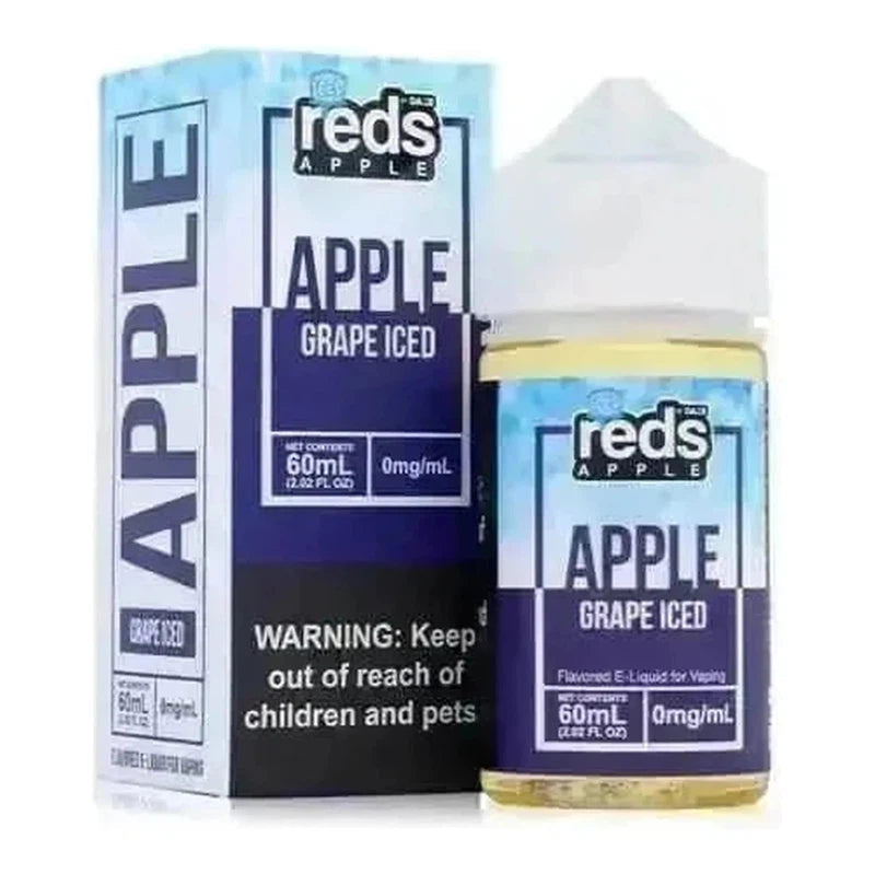 REDS E-LIQUID GRAPE ICED - 60ML - E-Juice Steals
