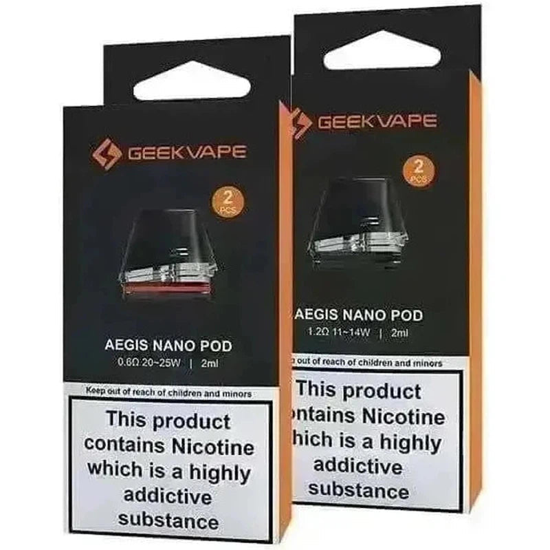 GEEKVAPE AEGIS NANO REPLACEMENT PODS | 2 PACK - E-Juice Steals