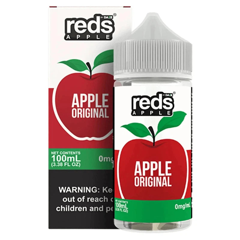 REDS E-LIQUID APPLE ORIGINAL - 100ML - E-Juice Steals