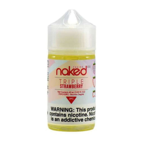 Triple Strawberry by Naked  - fusion 100 60ml - E-Juice Steals