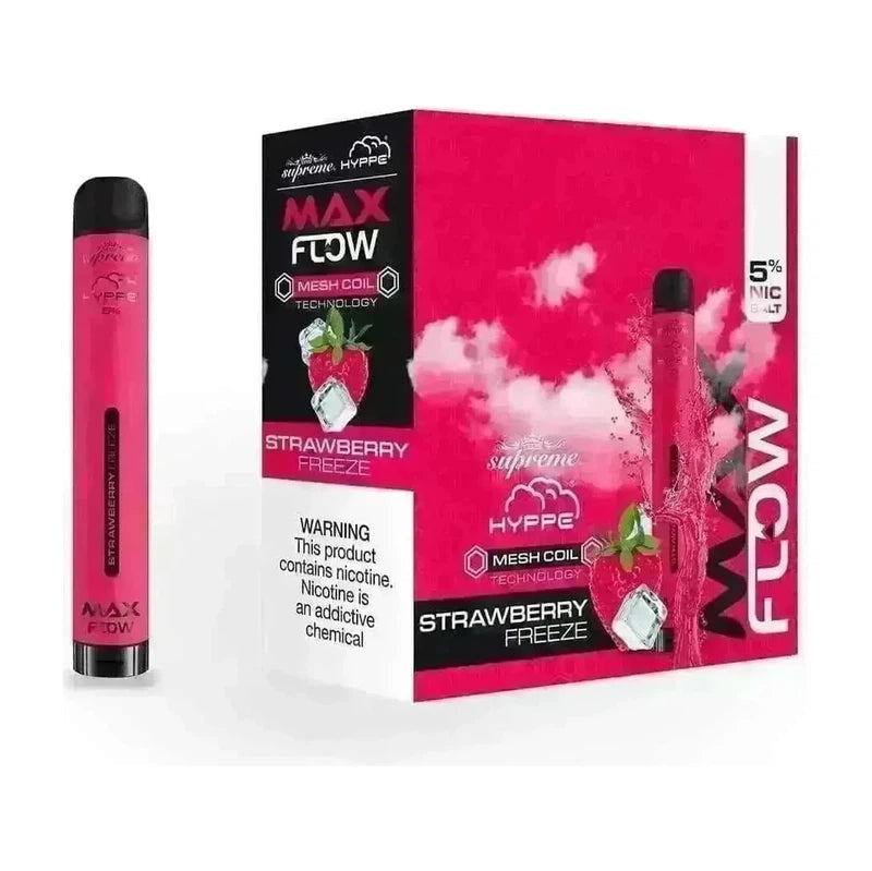 HYPPE MAX FLOW | DISPOSABLE DEVICE | 2000 PUFF - E-Juice Steals