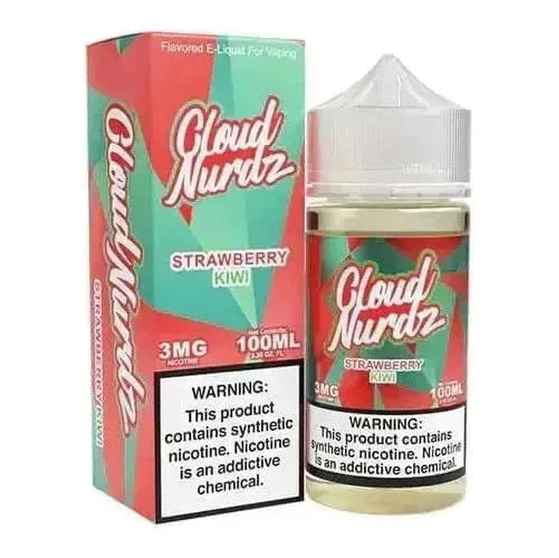 CLOUD NURDZ E-LIQUID STRAWBERRY KIWI - 100ML - E-Juice Steals