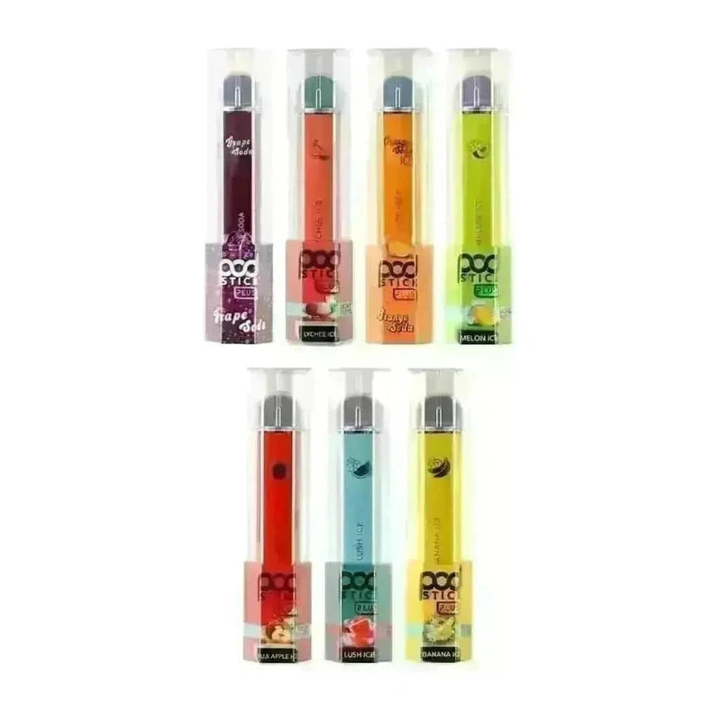 POD STICK PLUS DISPOSABLES - 600 PUFFS - E-Juice Steals