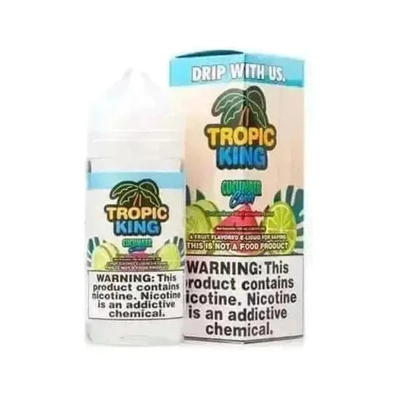 SALE! TROPIC KING E-LIQUID CUCUMBER COOLER - 100ML - E-Juice Steals