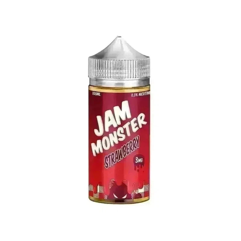 JAM MONSTER E-LIQUID STRAWBERRY - 100ML - E-Juice Steals