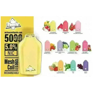 MR FREEZE 5K DISPOSABLE - 5000 PUFFS - E-Juice Steals