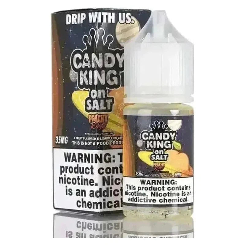 CANDY KING SALTS - PEACHY RINGS 30ML - E-Juice Steals