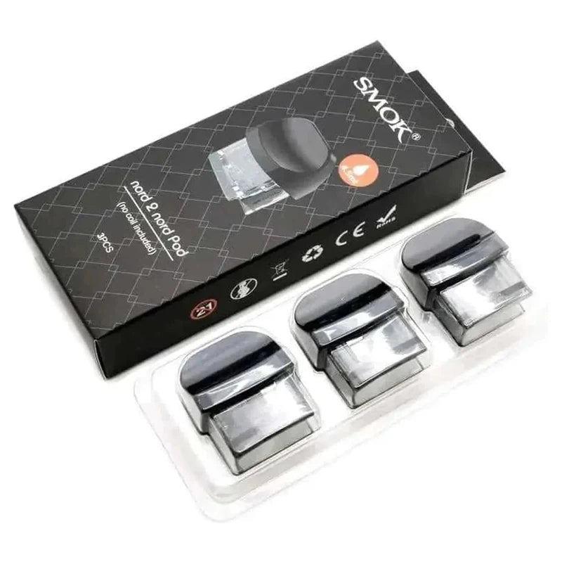 SMOK NORD 2 EMPTY REPLACEMENT PODS | 3 PACK - E-Juice Steals