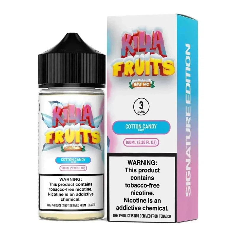 Killa Fruits Limited Edition - Cotton Candy Ice Ejuice - E-Juice Steals