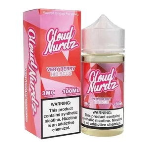 CLOUD NURDZ E-LIQUID VERY BERRY HIBISCUS - 100ML - E-Juice Steals