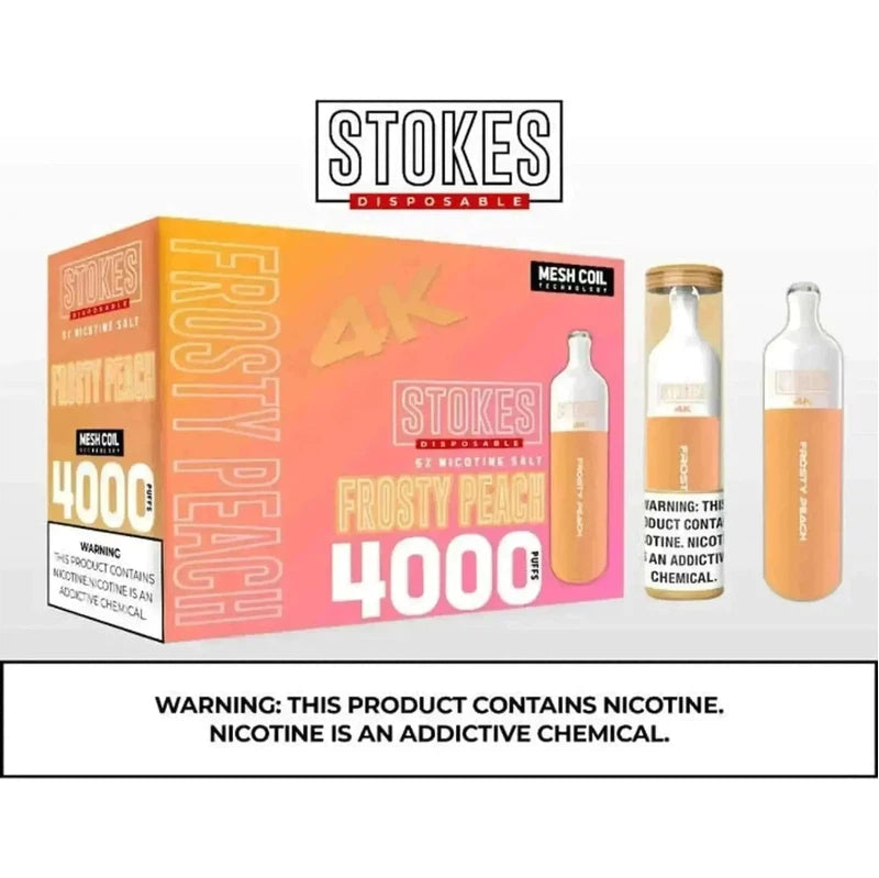STOKES 4K DISPOSABLES 4000 PUFFS - E-Juice Steals