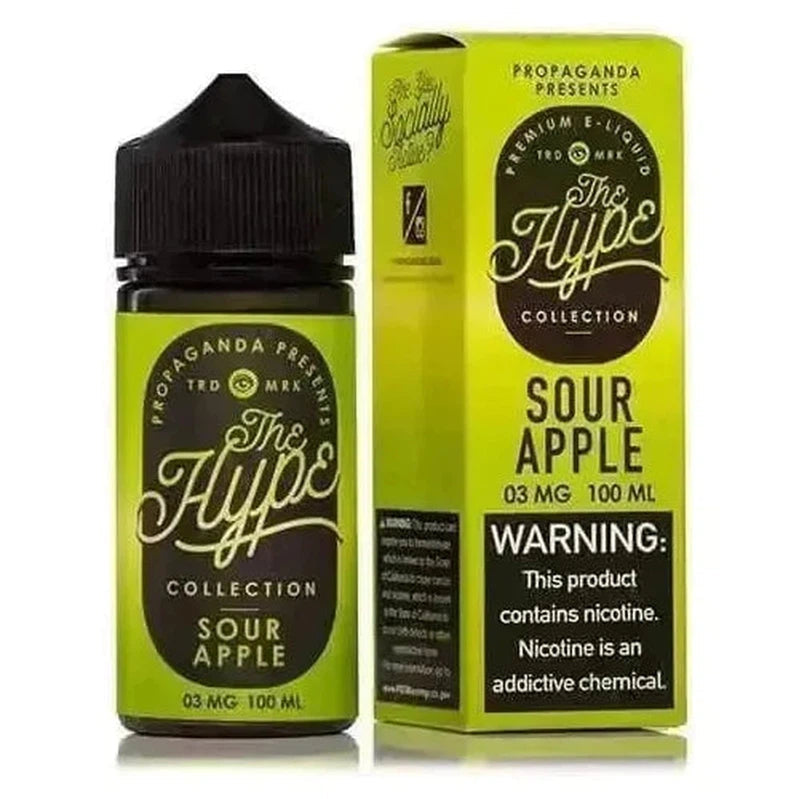 PROPAGANDA EJUICE - THE HYPE COLLECTION SOUR APPLE - 100ML - E-Juice Steals