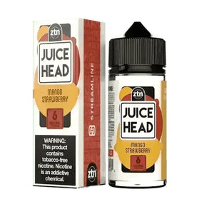 JUICE HEAD E-LIQUID MANGO STRAWBERRY ZTN - 100ML - E-Juice Steals