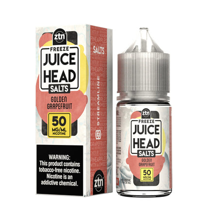 JUICE HEAD SALT GOLDEN GRAPEFRUIT FREEZE ZTN - 30ML - E-Juice Steals