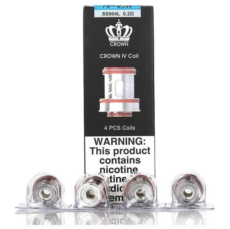 UWELL CROWN 4 REPLACEMENT COILS | 4 PACK - E-Juice Steals