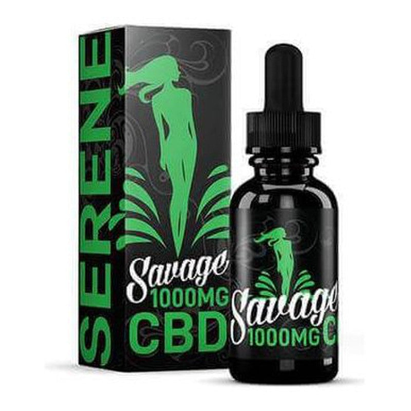 SERENE CBD VAPE OIL - SAVAGE CBD VAPE JUICE 250MG - E-Juice Steals