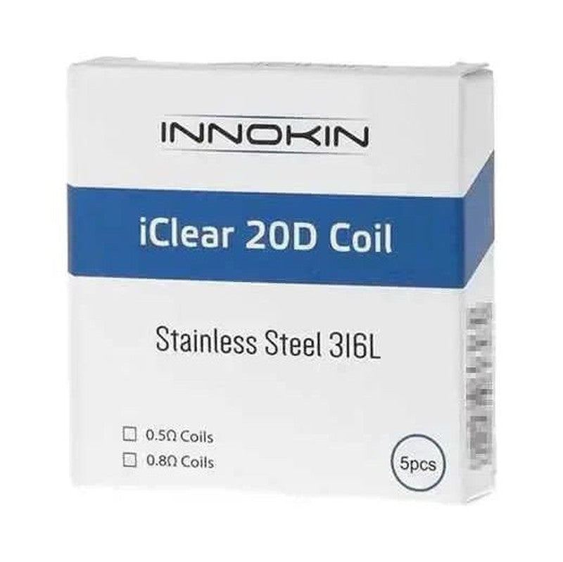INNOKIN ICLEAR 20D CLEAROMIZER COILS | 5 PACK - E-Juice Steals