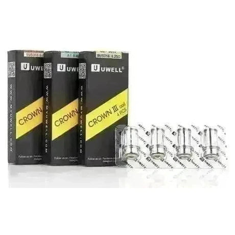 UWELL CROWN 3 REPLACEMENT COILS | 4 PACK $0.50 only sale EJUICE STEALS Promo Code  30% Off in united states | 4 PACK - E-Juice Steals