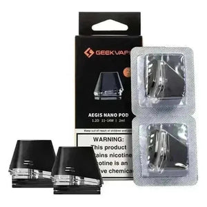 GEEKVAPE AEGIS NANO REPLACEMENT PODS | 2 PACK - E-Juice Steals