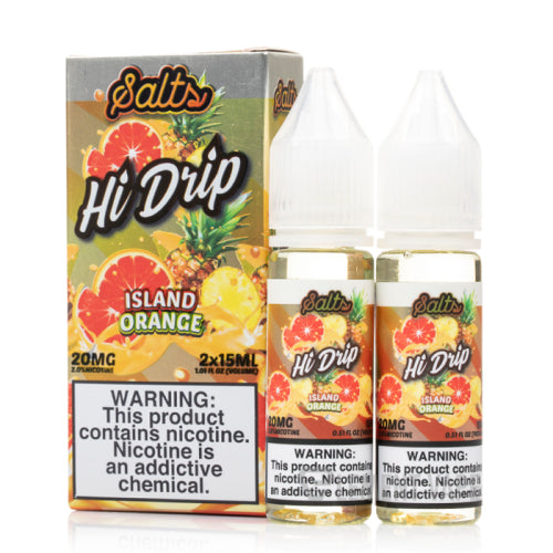 SALE! HI-DRIP SALT  ISLAND ORANGE  - 30ML - E-Juice Steals