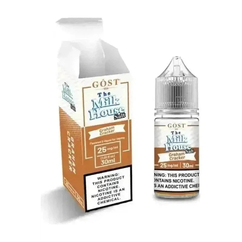 THE MILK HOUSE SALT GRAHAM CRACKER - 30ML - E-Juice Steals