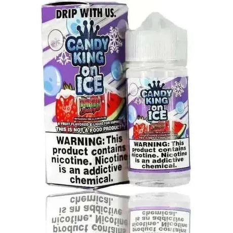 SALE! CANDY KING E-LIQUID STRAWBERRY WATERMELON BUBBLEGUM ICE - 100ML - E-Juice Steals