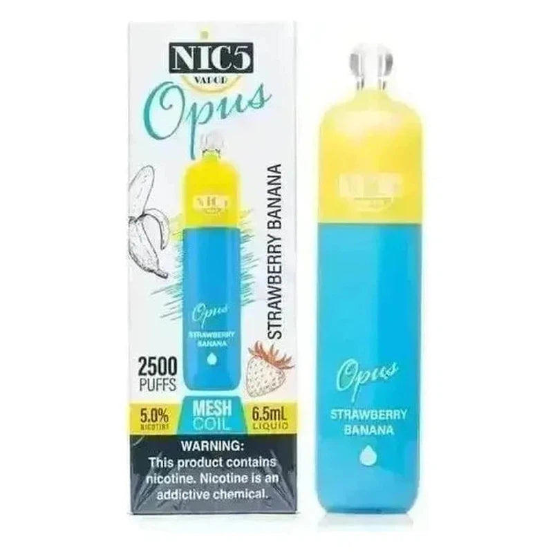 NIC5 OPUS DISPOSABLE | 2500 PUFFS - E-Juice Steals