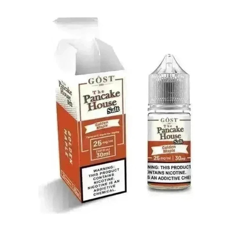 THE PANCAKE HOUSE SALT GOLDEN MAPLE - 30ML - E-Juice Steals
