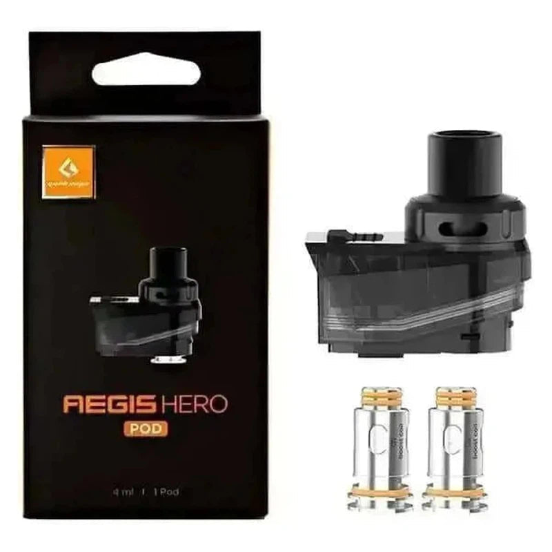 GEEKVAPE AEGIS HERO REPLACEMENT POD | 1 POD + 2 COILS - E-Juice Steals