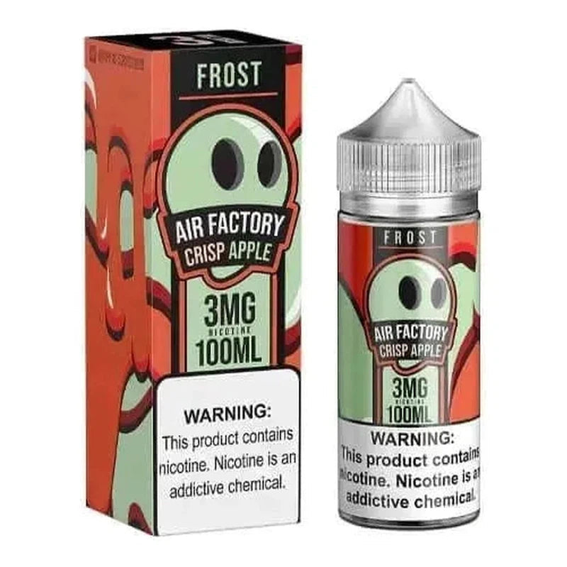 Crisp Apple by Air Factory Frost E-Liquid 100ML - E-Juice Steals