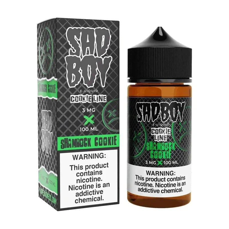 SALE! SADBOY E-LIQUID SHAMROCK COOKIE - 100ML - E-Juice Steals