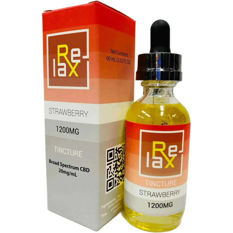 RE-LAX CBD TINCTURE - 1200MG 60ML - E-Juice Steals