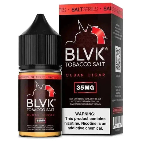 SALE! BLVK TOBACCO SALTS CUBAR CIGAR - 30ML - E-Juice Steals