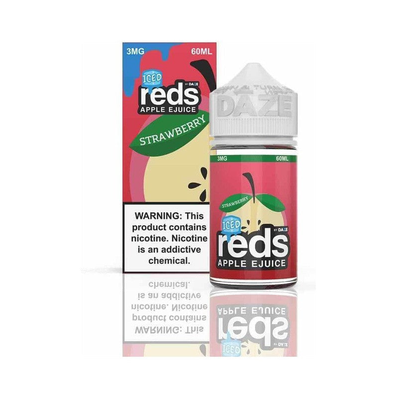 REDS E-LIQUID STRAWBERRY ICED - 60ML - E-Juice Steals
