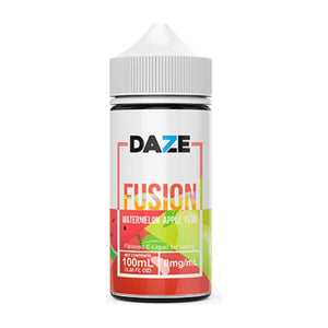 7DAZE E-LIQUID FUSION WATERMELON APPLE PEAR - 100ML - E-Juice Steals