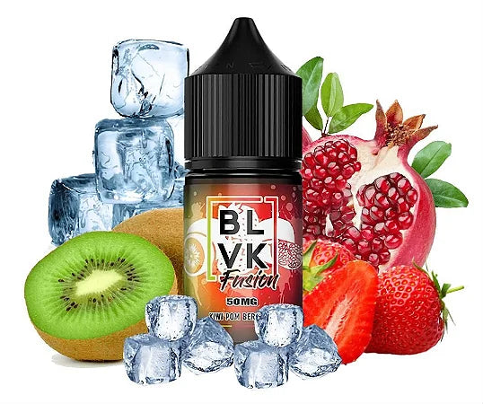 BLVK FUSION SALT KIWI POM BERRY ICE - 30ML - E-Juice Steals