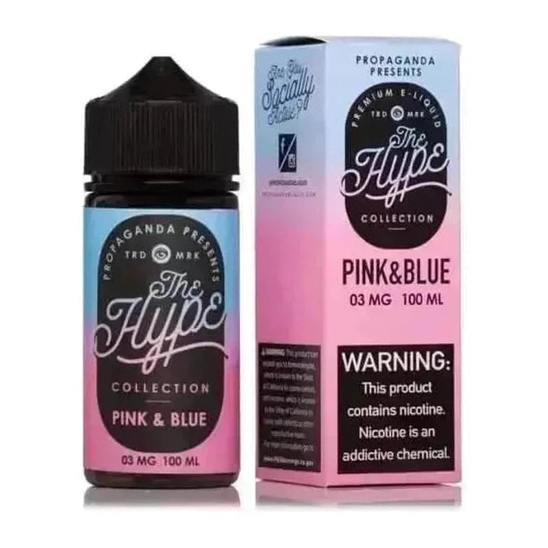 PROPAGANDA EJUICE - THE HYPE COLLECTION PINK&BLUE - 100ML - E-Juice Steals