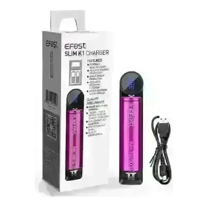 EFEST SLIM K1 CHARGER - E-Juice Steals