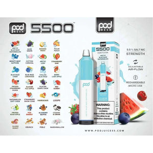 POD MESH 5500 V2 DISPOSABLE - E-Juice Steals