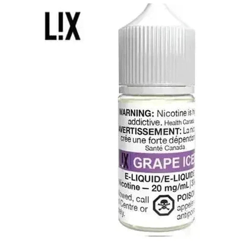 LIX SALTS - GRAPE ICED - 30ML - E-Juice Steals
