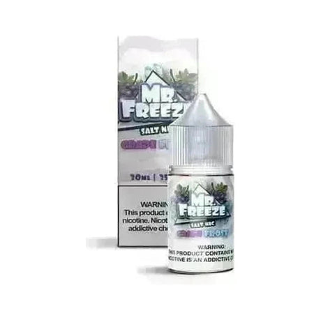 MR FREEZE SALT GRAPE FROST - 30ML - E-Juice Steals