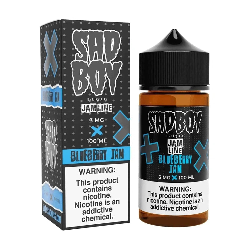 SADBOY E-LIQUID BLUEBERRY JAM - 100ML - E-Juice Steals