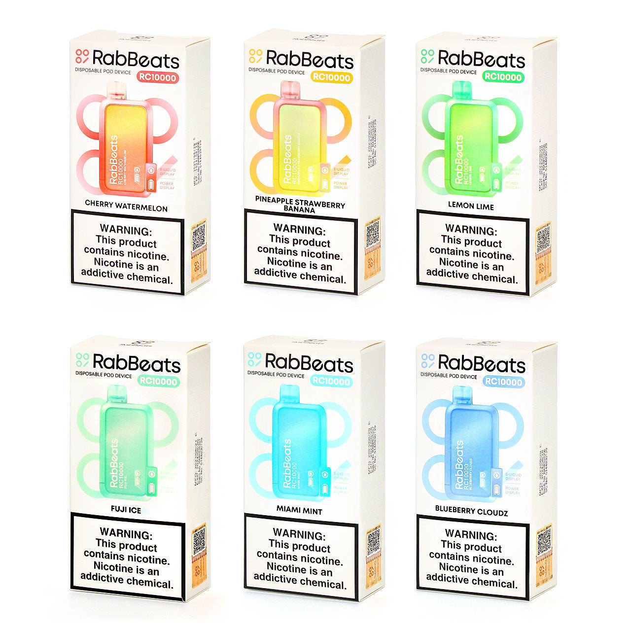 RABBEATS DISPOSABLE | 10000 PUFFS - E-Juice Steals