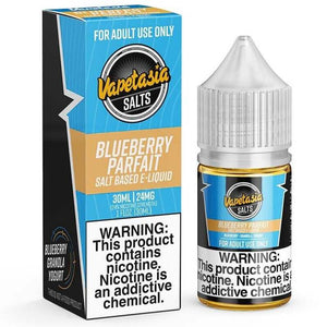 VAPETASIA SALT BLUEBERRY PARFAIT - 30ML - E-Juice Steals