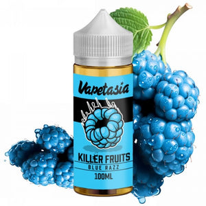 VAPETASIA E-LIQUID TFN KILLER FRUITS BLUE RAZZ - 100ML - E-Juice Steals