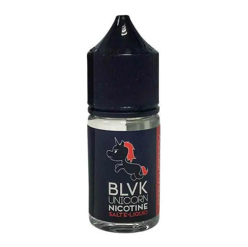BLVK Nicotine Salt - Strawberry Ejuice - 30ml - E-Juice Steals