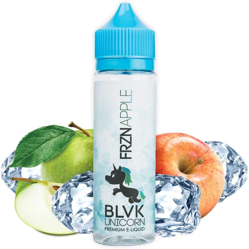 SALE! BLVK E-LIQUID DOUBLE APPLE MENTHOL (FRZN APPLE) - 60ML - E-Juice Steals
