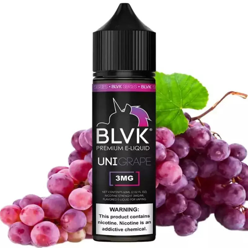 BLVK E-LIQUID PURPLE GRAPE (UNIGRAPE) - 60ML - E-Juice Steals