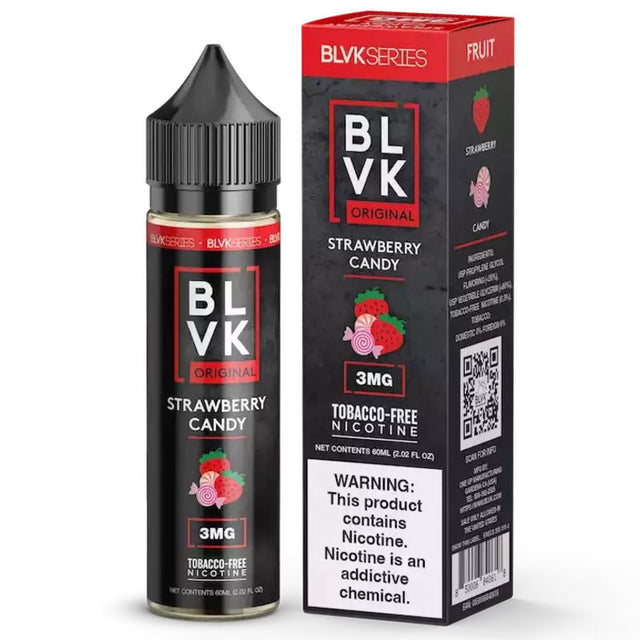 BLVK E-LIQUID STRAWBERRY CANDY (UNICHEW) - 60ML - E-Juice Steals