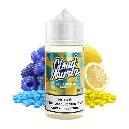 CLOUD NURDZ E-LIQUID BLUE RASPBERRY LEMON - 100ML - E-Juice Steals